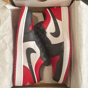 Jordan 1 Low Bred Toe